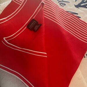 George Vibrant pink and White Striped Shirt